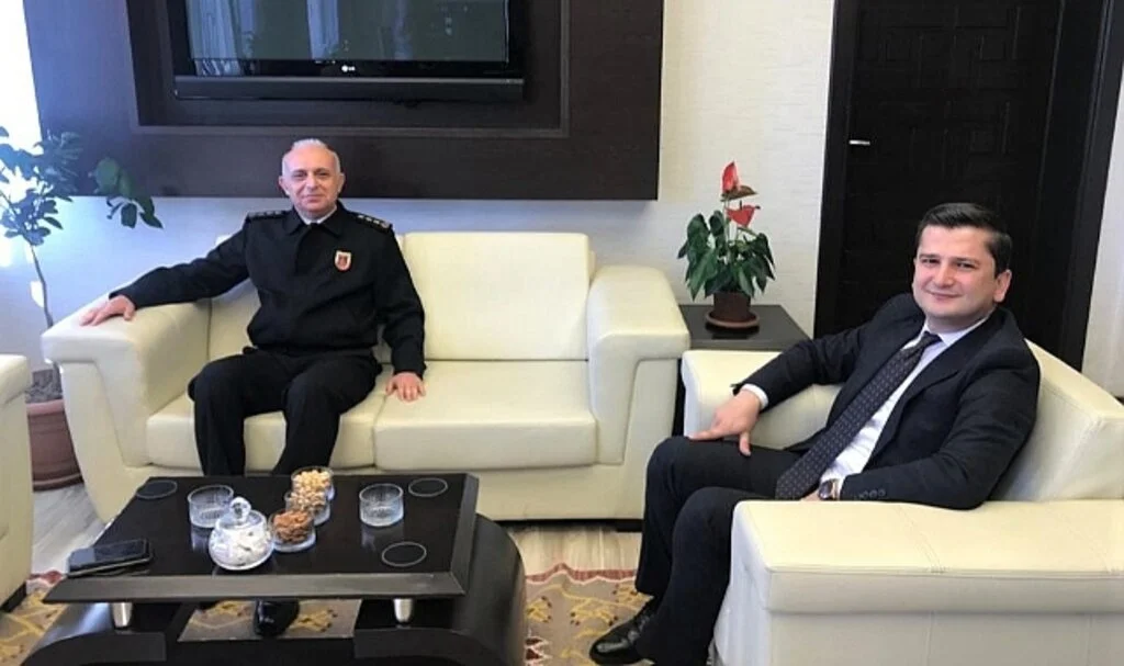 Kavak Kaymakamı Atar'dan İl Jandarma Komutanı Albay Ersever'e ziyaret
