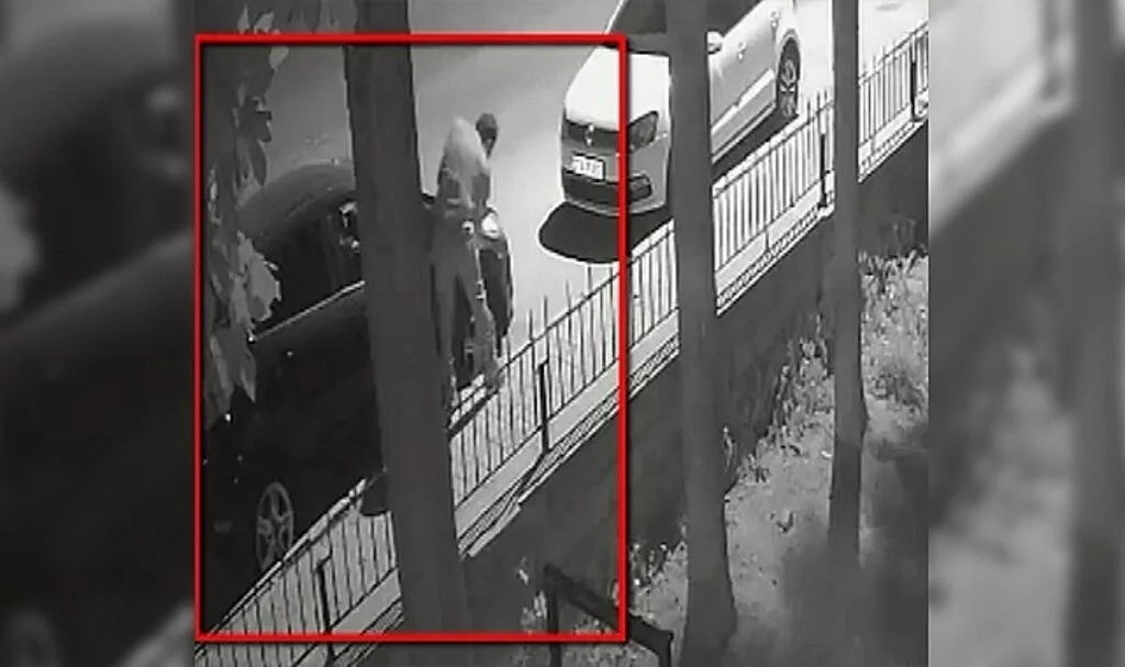 Kesici aletle 15 aracın lastiğine zarar veren şahıs yakalandı