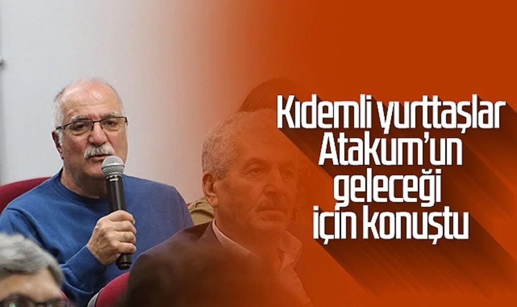 Kıdemli yurttaşlar Atakum’un geleceği için konuştu