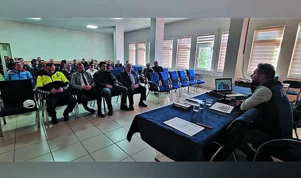 Ladik'te 2022 afet tatbikat yılı eğitimi