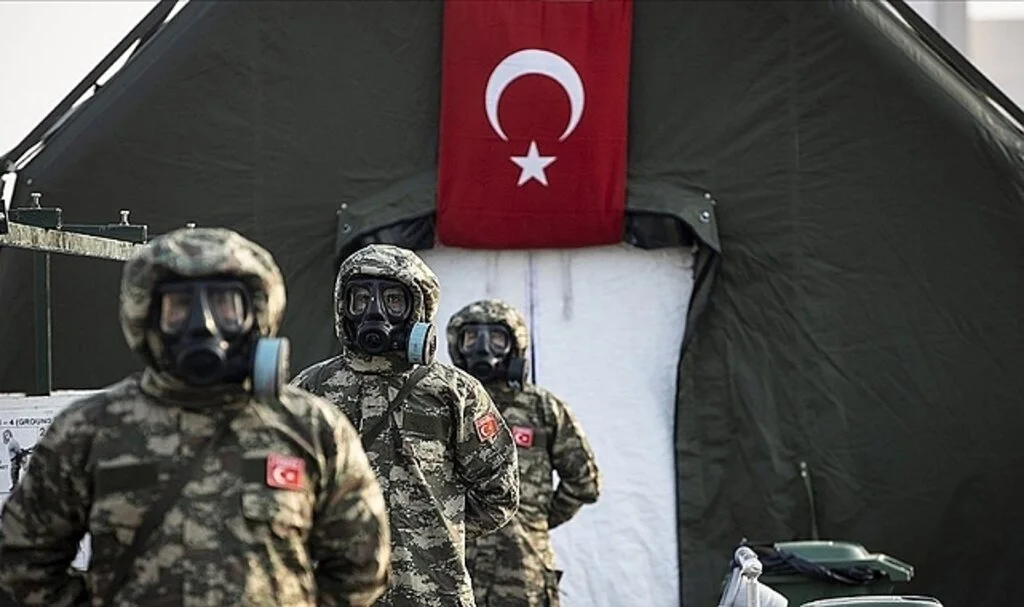 Mehmetçik'ten Dünya Kupası'na "KBRN" Kalkanı