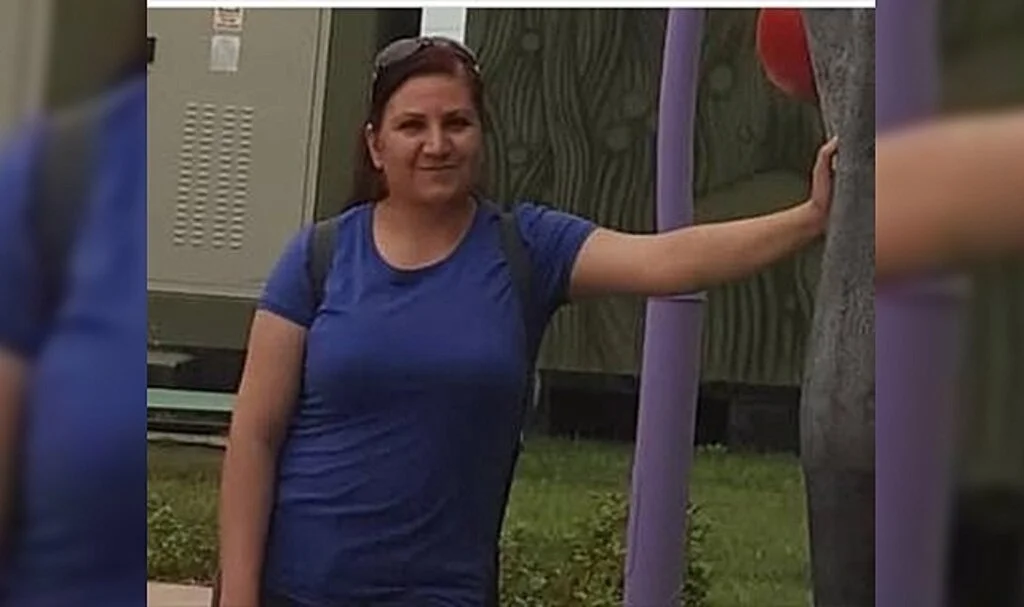 Öldürülen karısının cenazesini teslim aldı