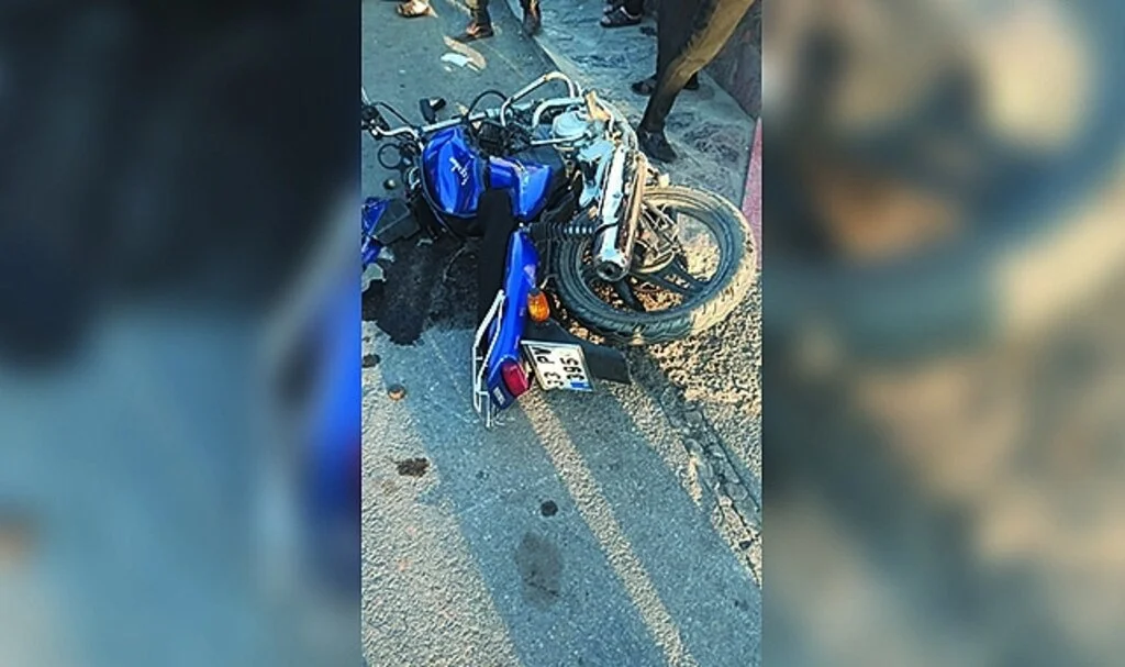 Otomobil ile motosiklet çarpıştı: 2 ağır yaralı