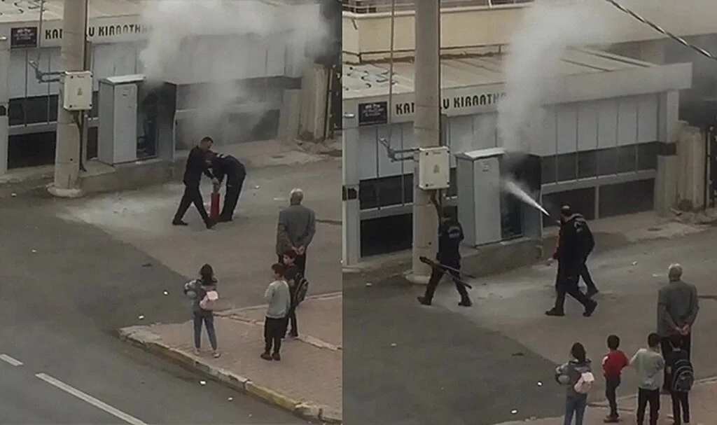 Patlayan trafo paniğe neden oldu