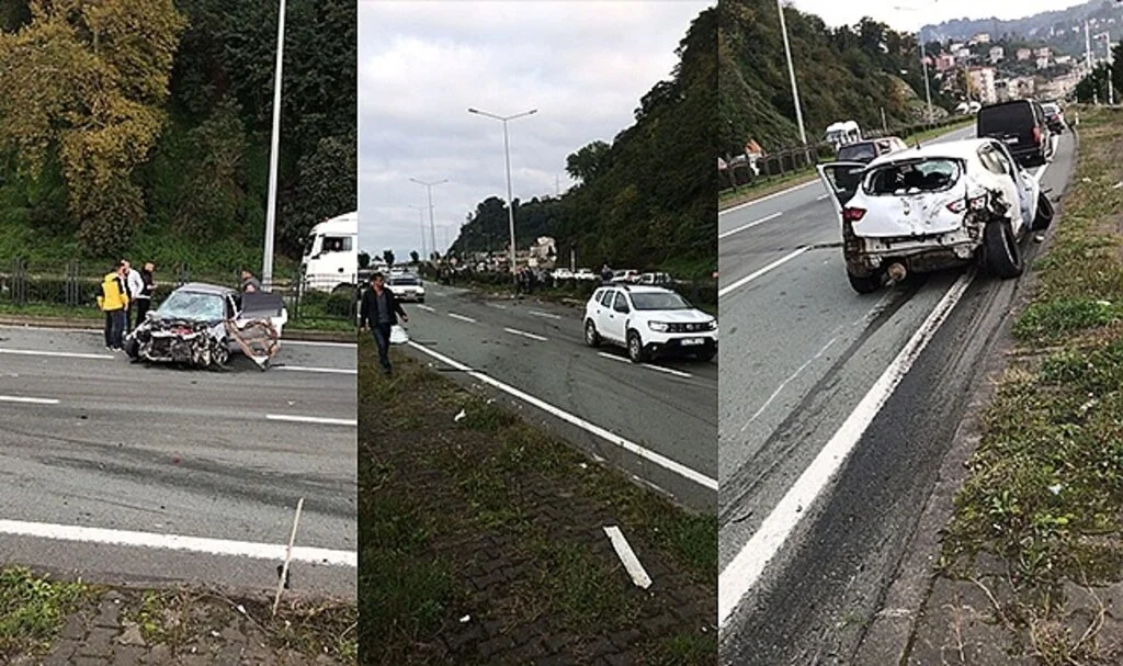 Rize’de trafik kazası: 1 ölü