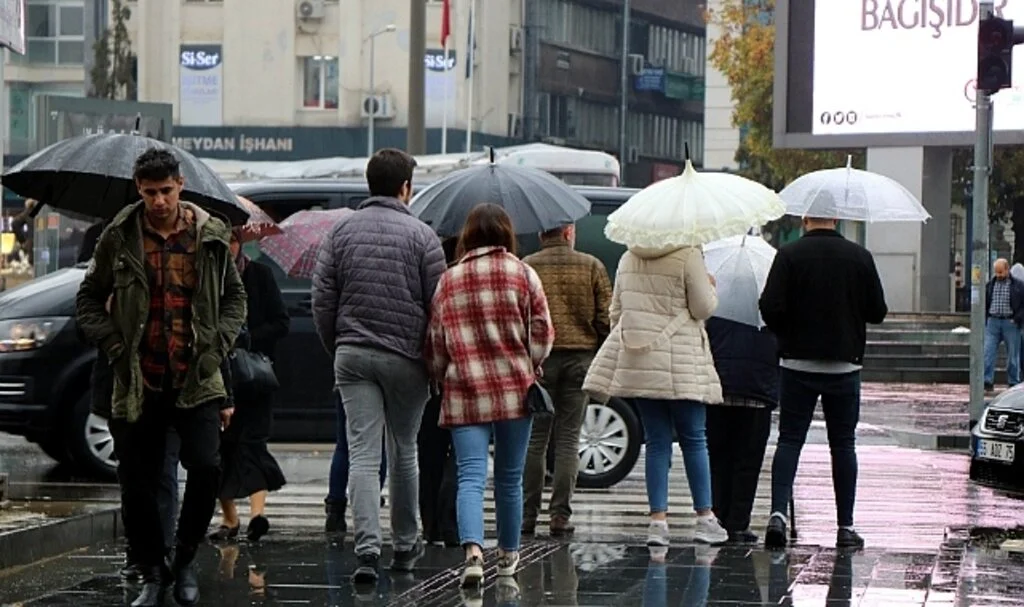 Samsun'a 37,1 kilo yağış düştü