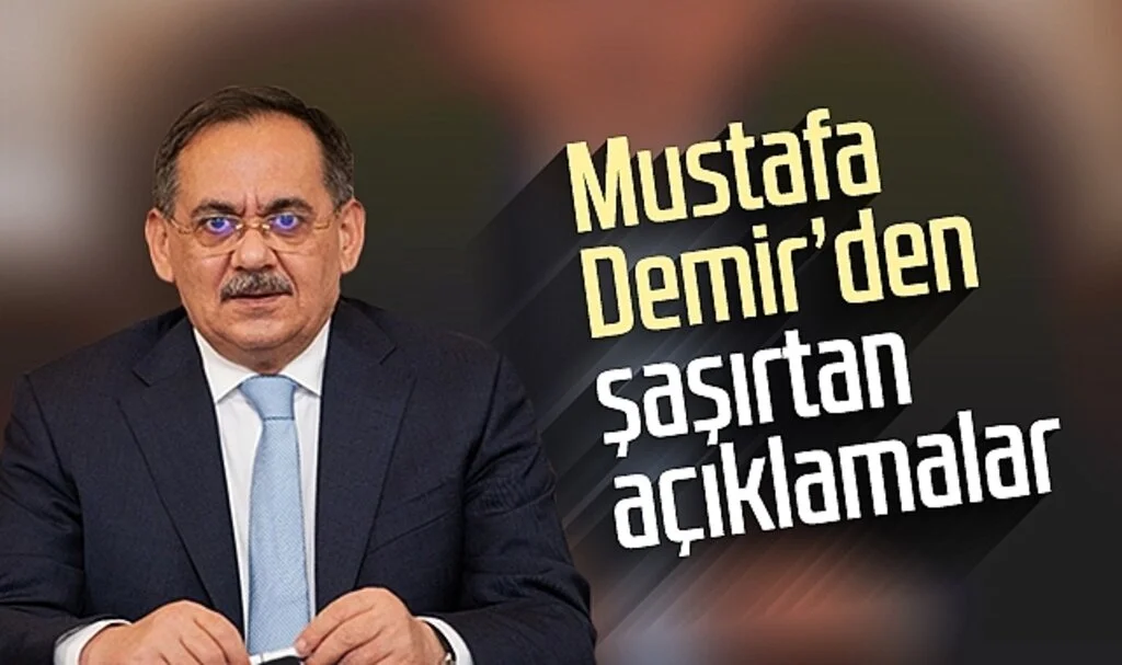 Samsun Büyükşehir Belediye Başkanı Mustafa Demir'den Şaşırtan Açıklamalar 