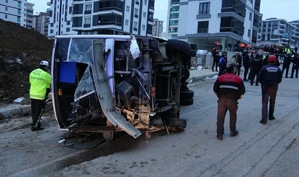 Samsun'da 2 kişinin Öldüğü İşçi Servisi Kazasında Sürücüye 4 Yıl 2 Ay Hapis