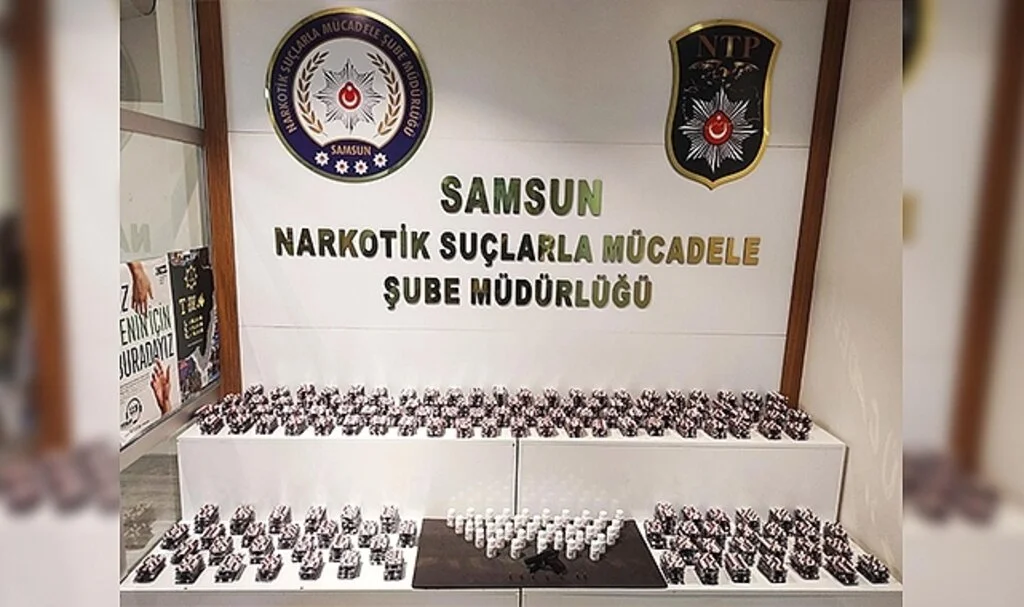 Samsun'da 24 bin 170 kapsül uyuşturucu ele geçti: 3 kişi tutuklandı