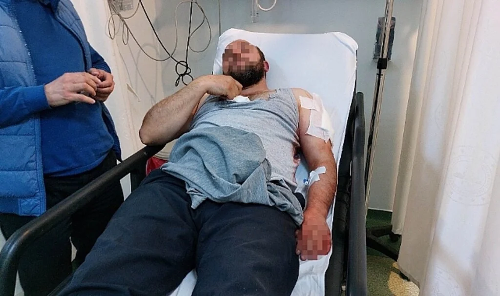 Samsun'da Akrabasının Bıçaklı Saldırısında Hastanelik Oldu