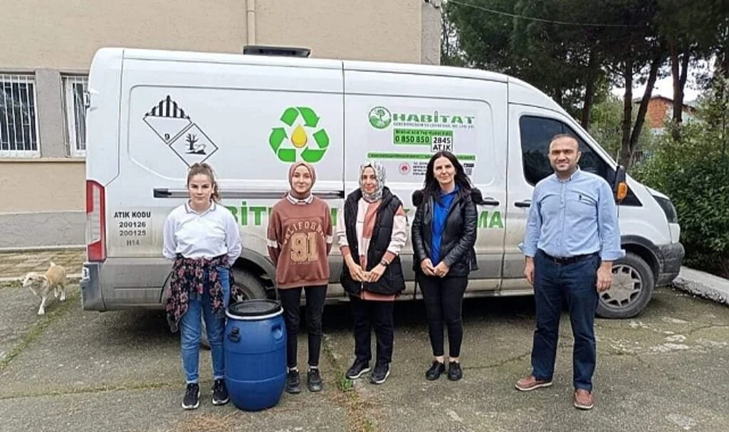 Samsun'da Bitkisel Atık yağın Çevreye Olumsuz Etkileri Öğrencilere Anlatılacak