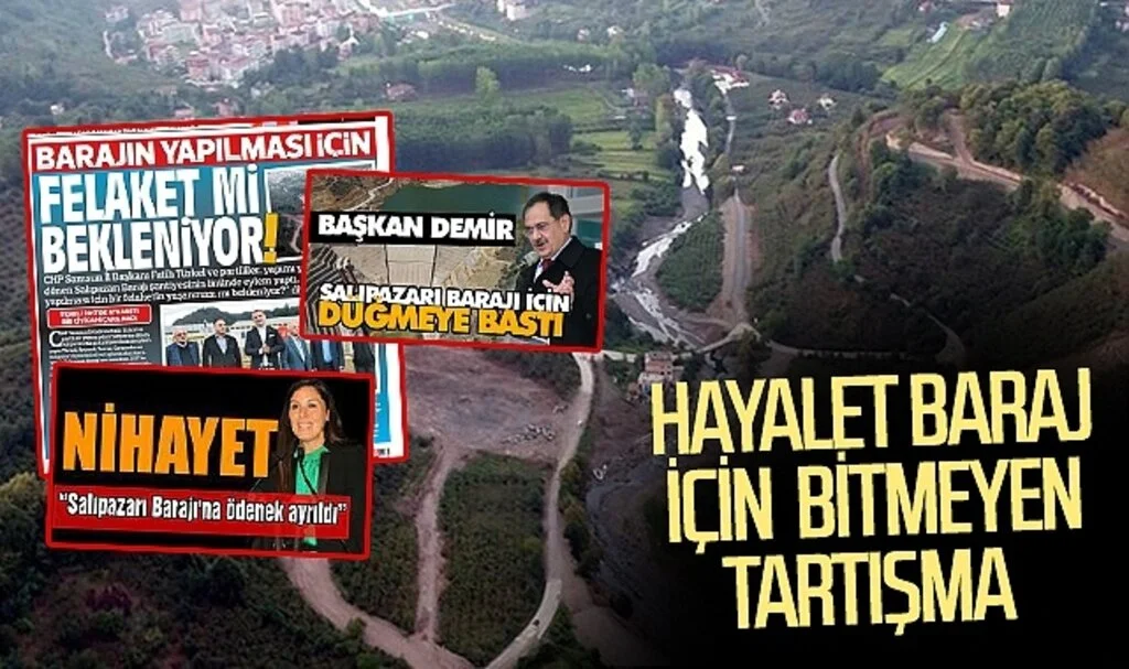 Samsun'da hayalet baraj için bitmeyen tartışma