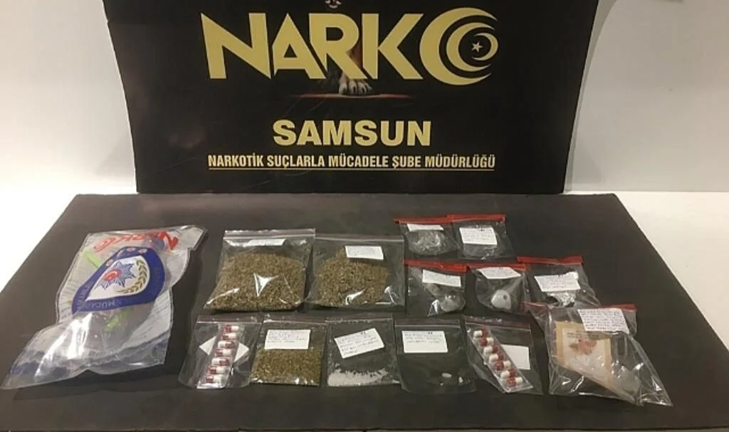 Samsun’da iş yerinden uyuşturucu satışına operasyon: 1 gözaltı