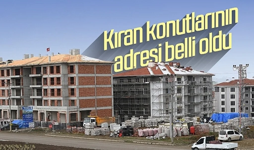 Samsun'da Kıran konutlarının adresi belli oldu