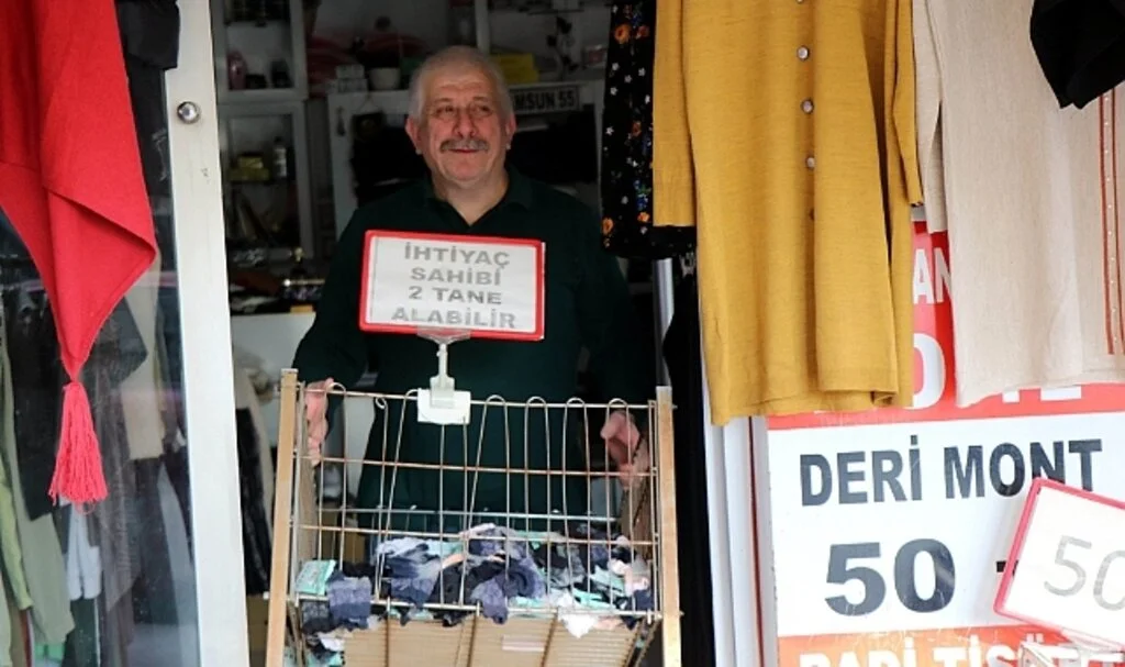 Samsun'da Kış Günü Yürekleri ve Ayakları Isıtan Hareket