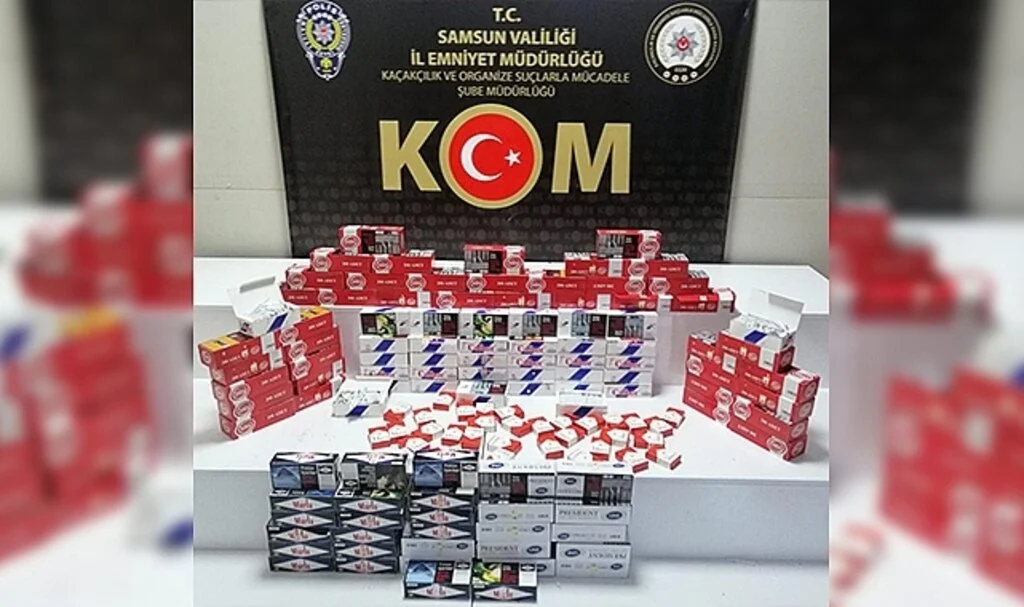 Samsun'da Makaron Baskını 