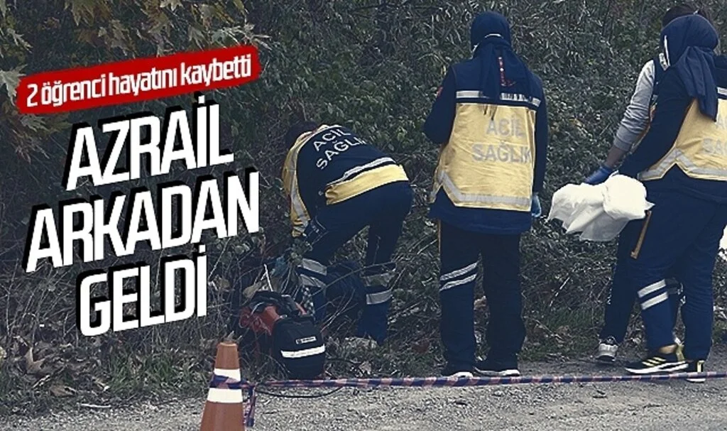 Samsun'da motosiklet kazasında 2 öğrenci hayatını kaybetti