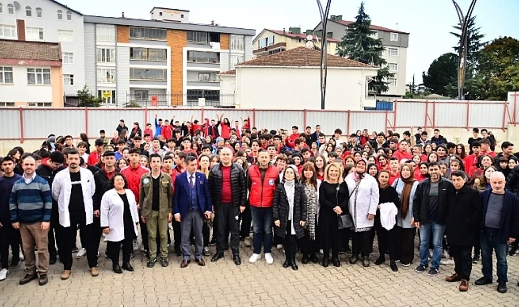 Samsun’da Okulda Deprem Tatbikatı