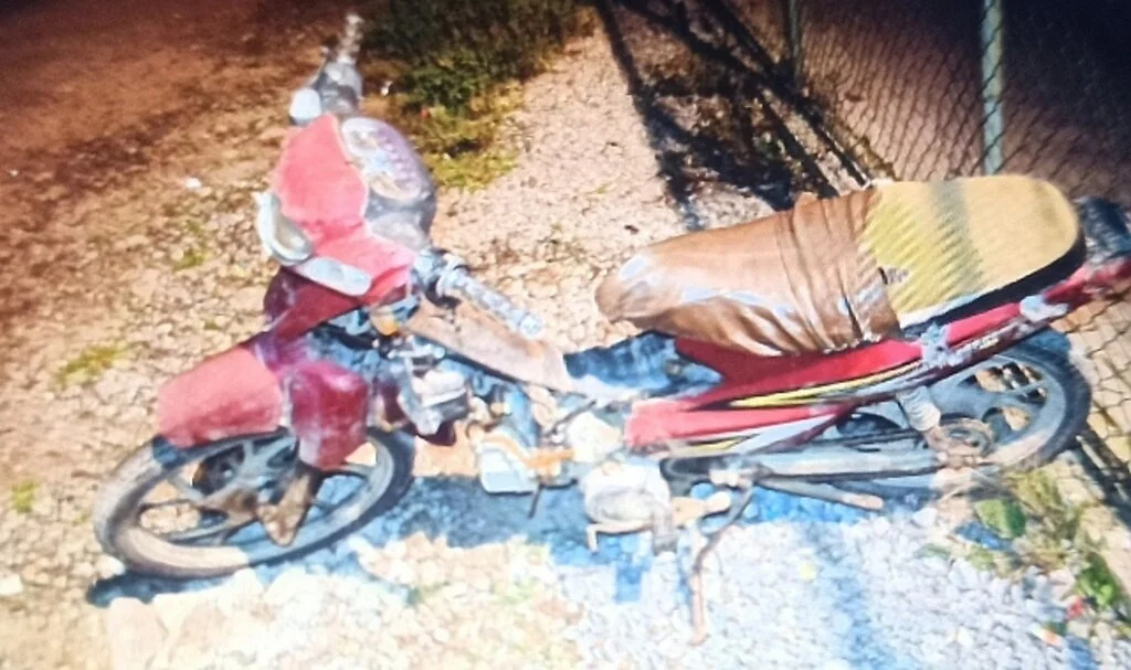 Samsun'da Terk Edilmiş Motosiklet Otoparka Çekildi