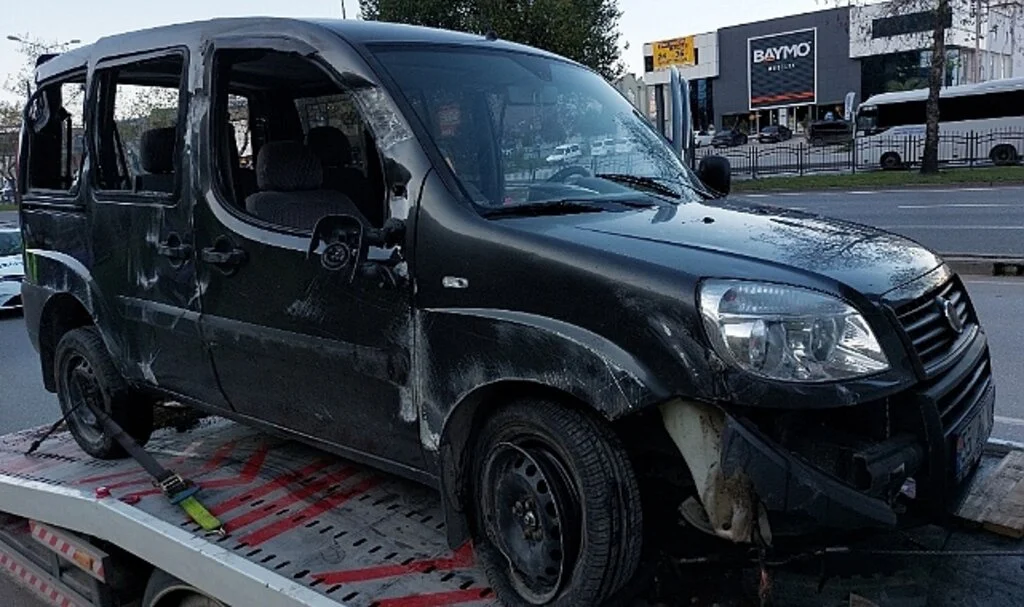 Samsun'da trafik kazası: 1 yaralı