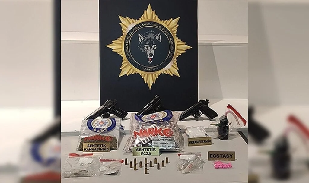 Samsun'da uyuşturucu operasyonu: 25 gözaltı