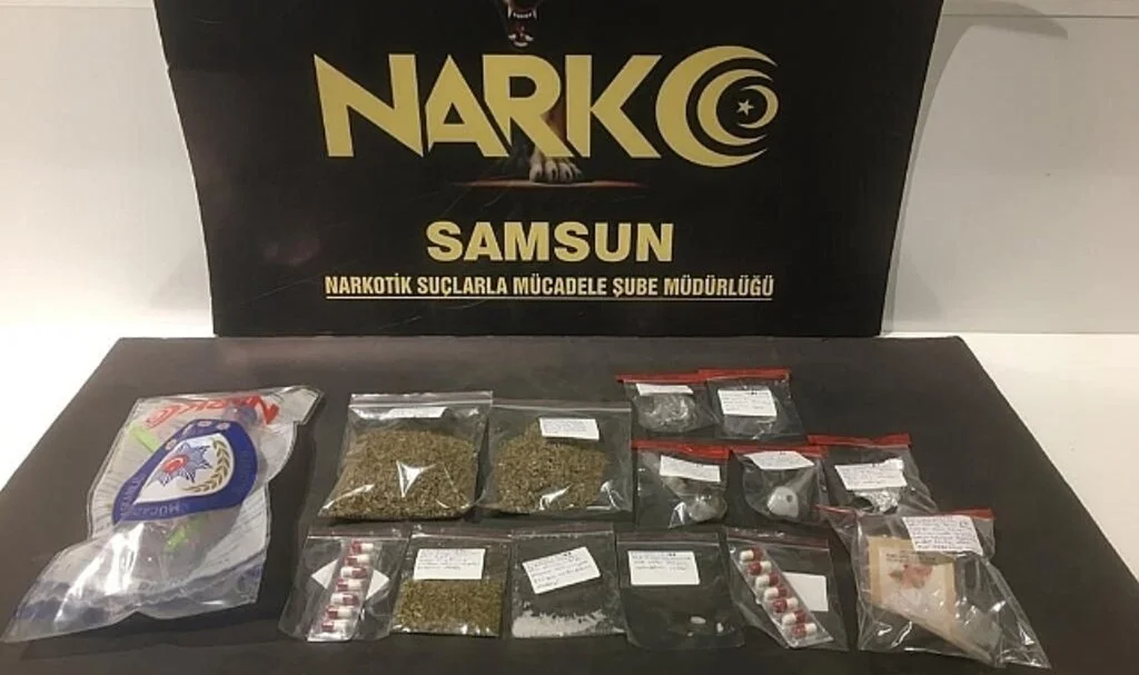Samsun'da uyuşturucu ticaretinden tutuklandı