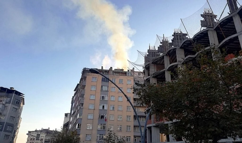 Samsun’da yangın paniği