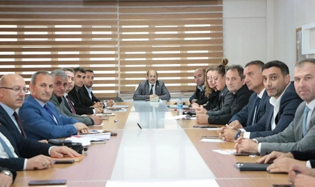 Samsun Gençlik ve Spor İl Müdürlüğünde spor zirvesi 