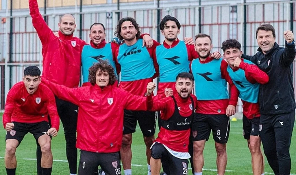 Samsunspor'da  Neşeli İdman 