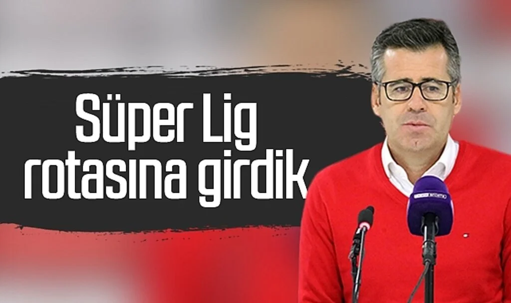 Samsunspor Teknik Direktörü Hüseyin Eroğlu: Süper Lig Rotasına Girdik