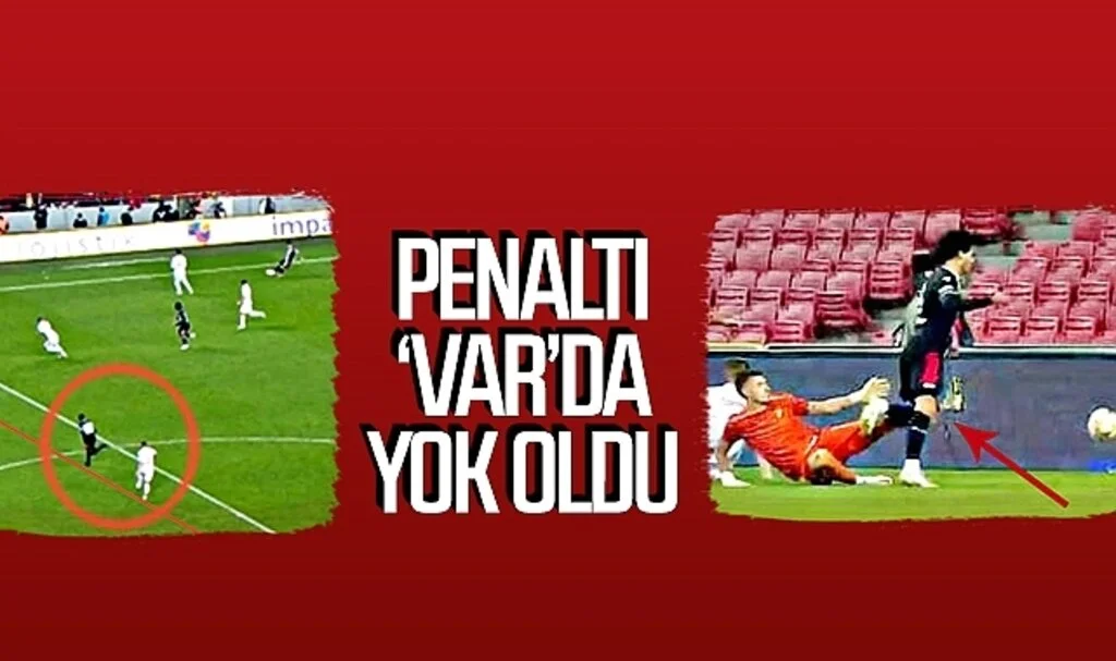 Samsunspor'un penaltısı 'VAR'da yok oldu 