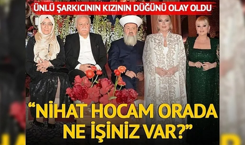 Sevim Egesoy'un eski model kızı Burcu Özüyaman evlendi! Nihat Hatipoğlu'lu dini nikah sosyal medyada gündem oldu