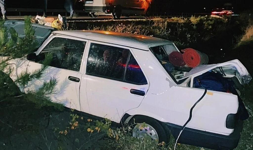  Sinop’ta otomobil su kanalına düştü: 1 ölü, 1 yaralı