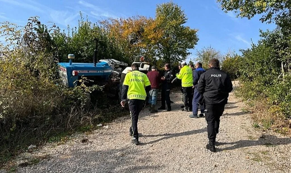 Sinop’ta traktörün altında kalan sürücü hayatını kaybetti
