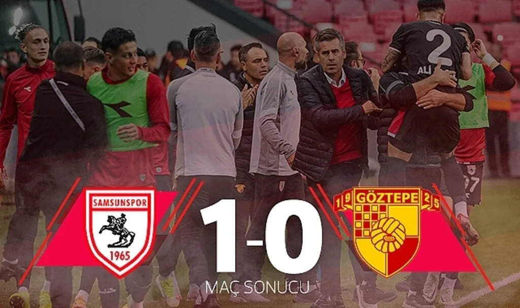 Son Dakika!... Samsunspor: 1 – Göztepe : 0 (Maç Sonucu)