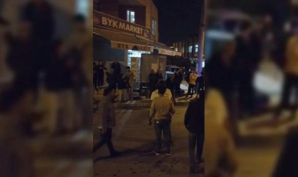 Tartıştığı kişi markete sığındı, silahla 2 kişiyi yaraladı