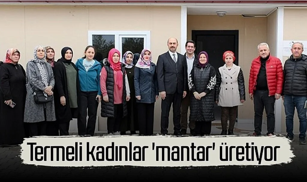 Termeli kadınlar 'mantar' üretiyor