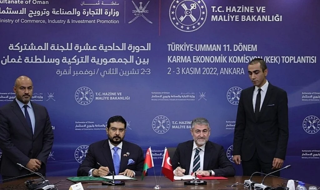 Türkiye ile Umman arasında ticari ve yatırım işbirliği