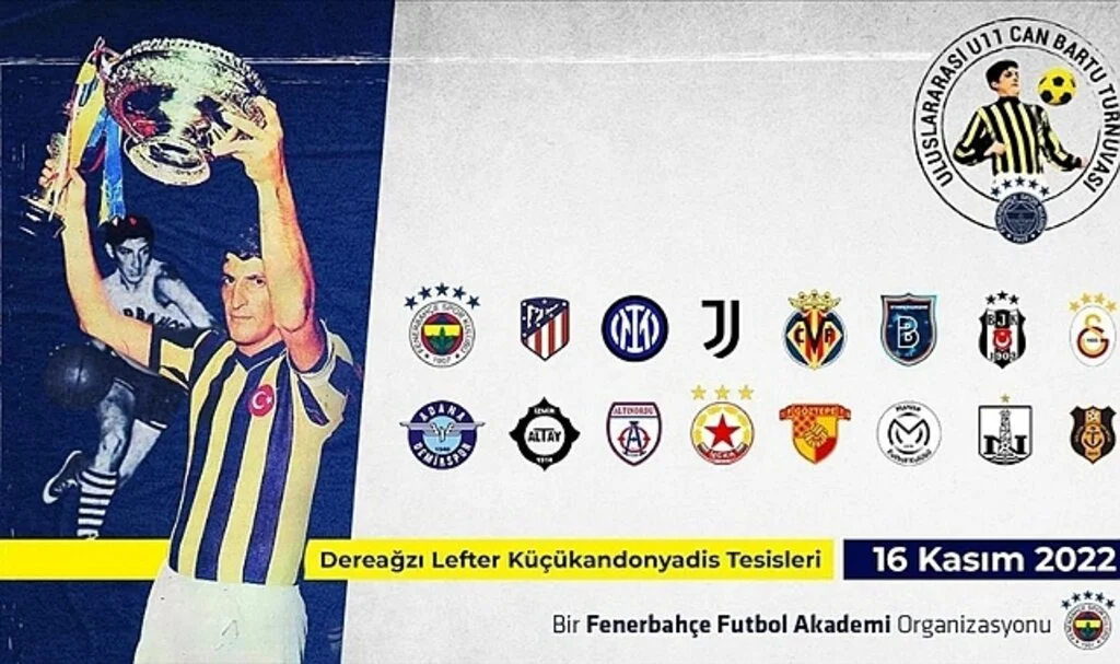 Uluslararası Can Bartu Turnuvası'na dünyaca ünlü kulüpler katılacak