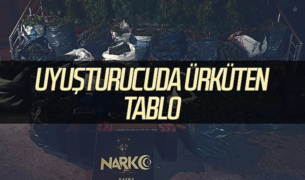 Uyuşturucuda ürküten tablo