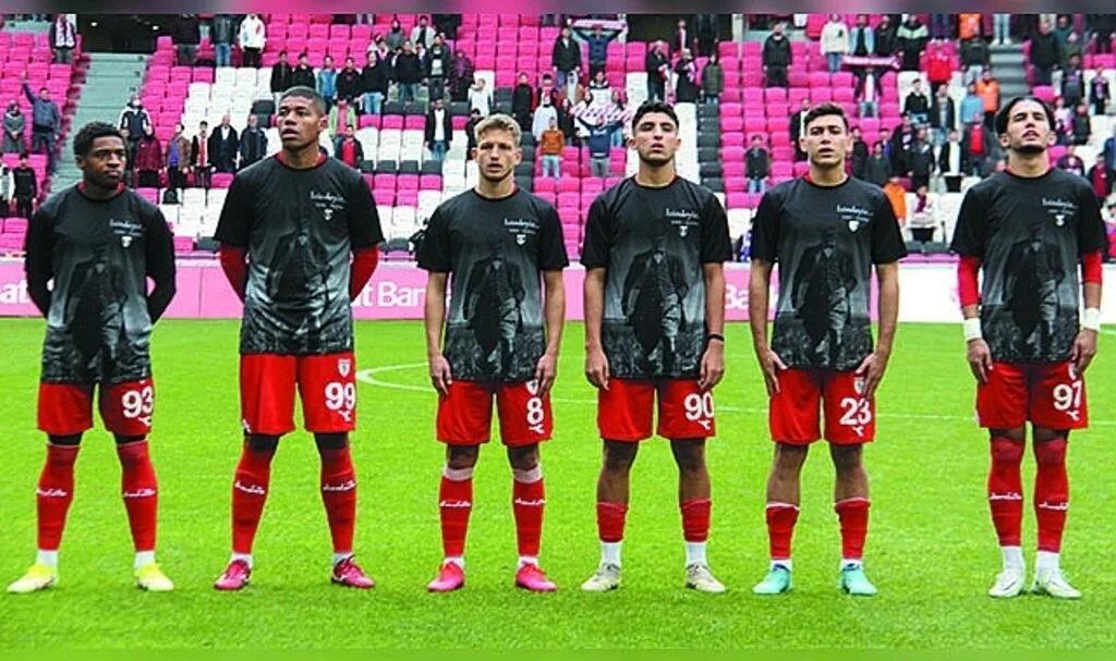 Yılport Samsunspor Ulu Önderi Unutmadı