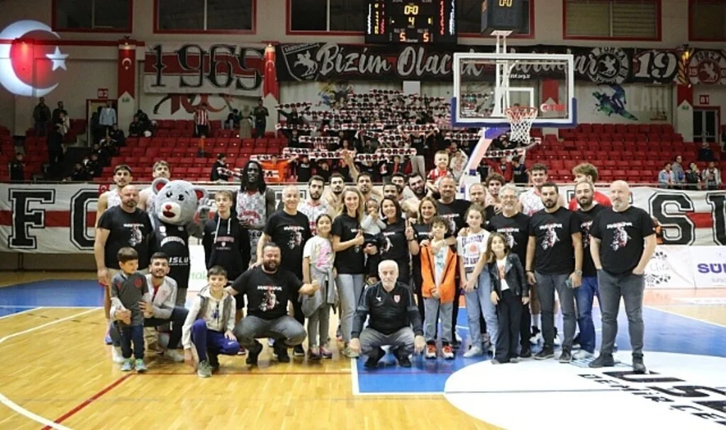 Zor Maç Samsunspor Basketbolun