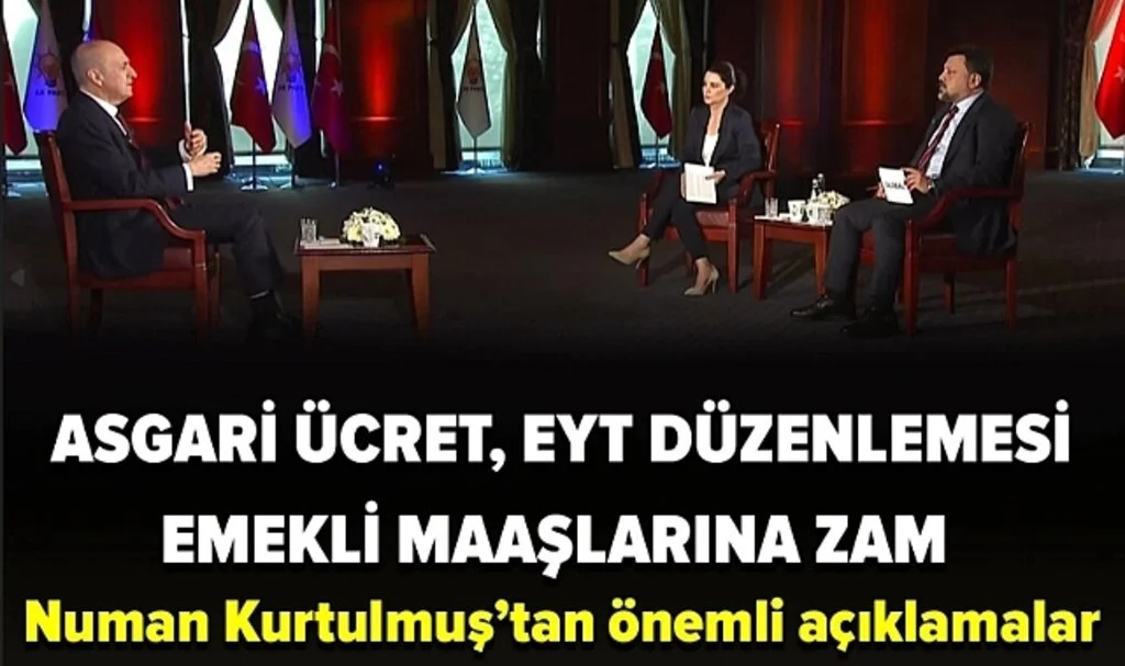 AK Parti Genel Başkanvekili Numan Kurtulmuş'tan Haber Global'de açıklamalar