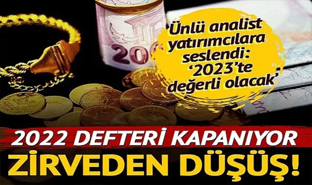 Altın için 2022 defteri kapanıyor! İslam Memiş 2023 piyasasını yorumladı: ‘Elinde nakit parası olan…’