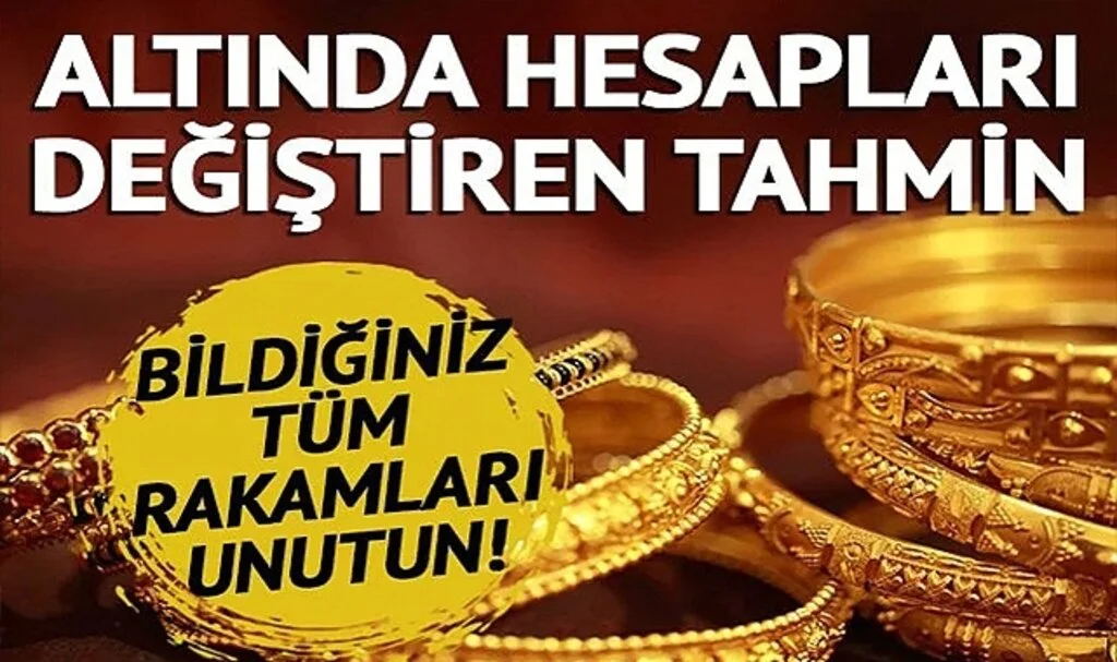 Altın yatırımcılarını sevindirecek gelişme! Bildiğiniz tüm rakamları unutun: 2023 tahmini şaşırttı: 4 bin dolar…