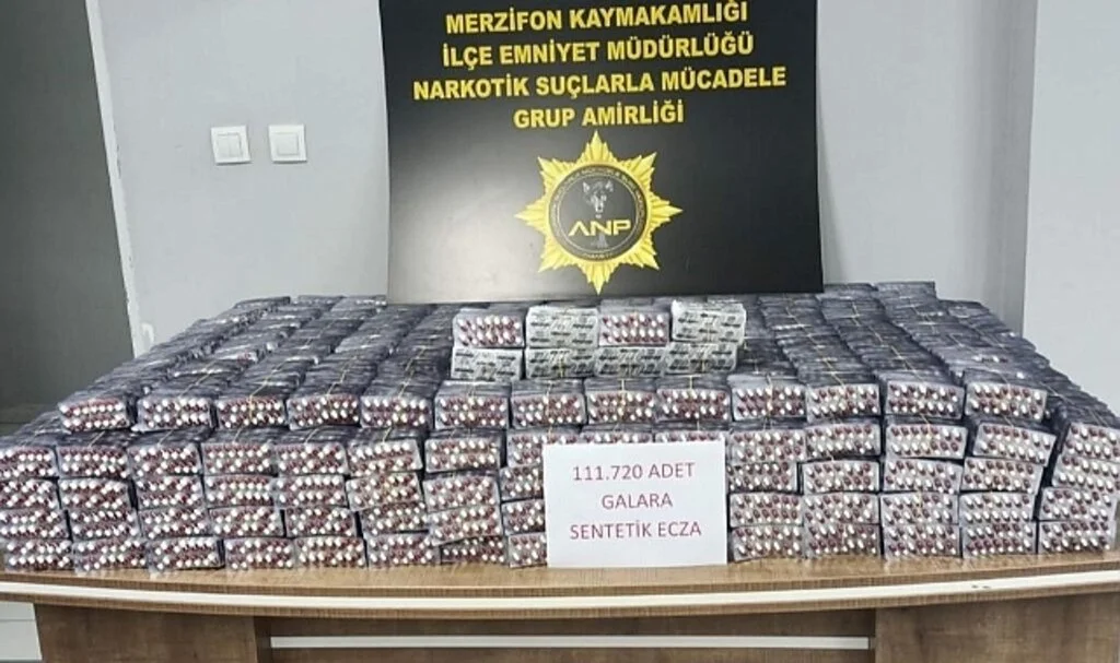 Amasya’da Narkotikten Bingo Baskın 