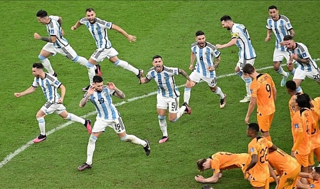 Arjantin Adını Yarı Finale Yazdırdı Ve Hırvatistan'ın Rakibi Oldu