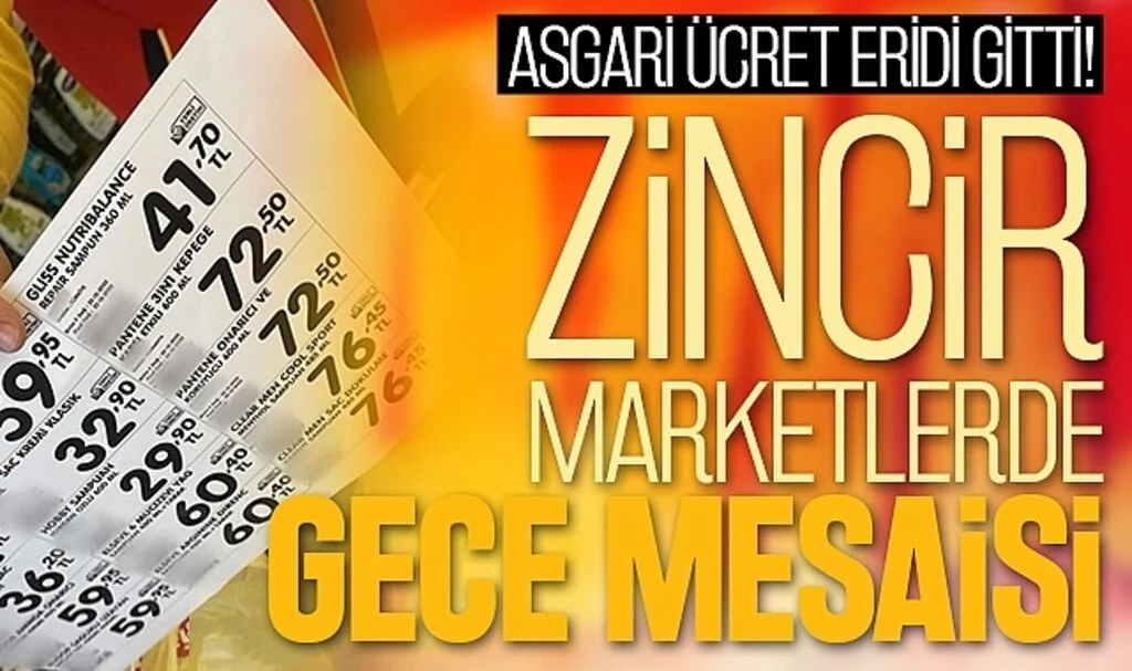 Asgari Ücret Açıklandı Zincir Marketlerde Zam Furyası Başladı