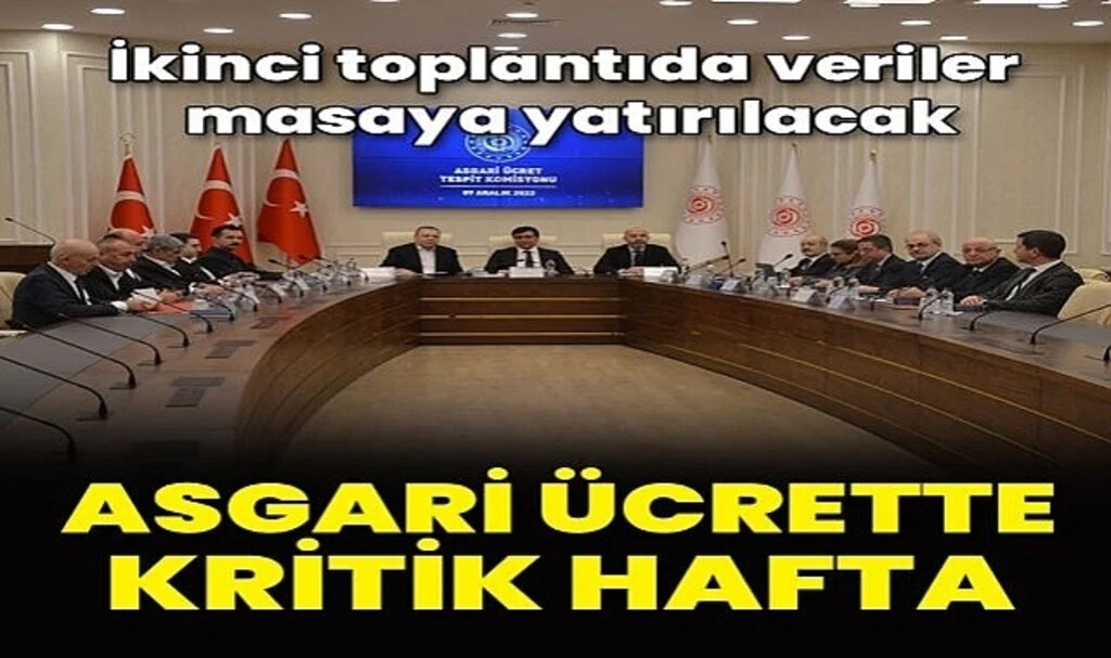 Asgari ücret için veriler masaya yatırılacak
