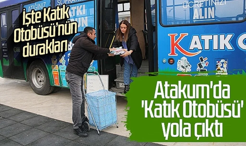 Atakum'da 'Katık Otobüsü' yola çıktı